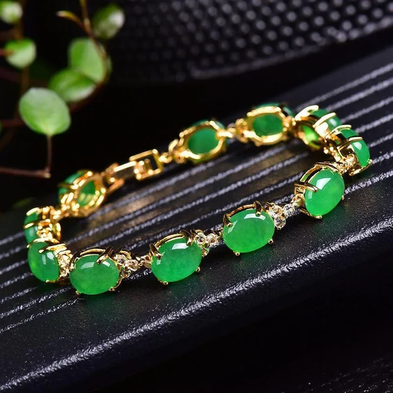 Jewelry Making With Beads - Natürliche Grüne Jade Achat LIEBE Perlen