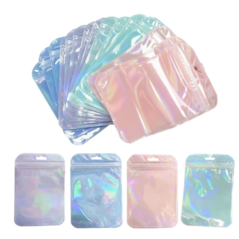 Jewelry Making Business - 50 stücke Holographische Laser Transparent Kunststoff