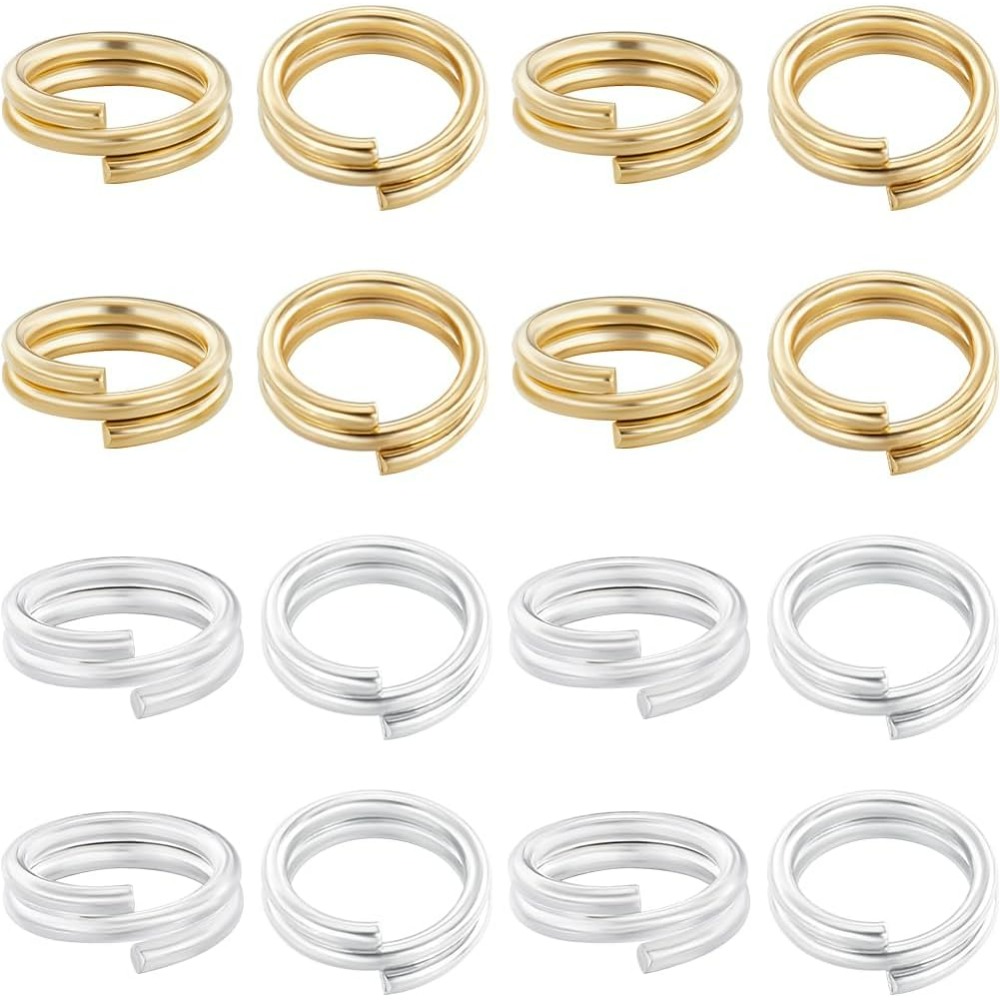 Jewelry Making Jump Rings - 1 Box 80 Stück geteilter Biegering