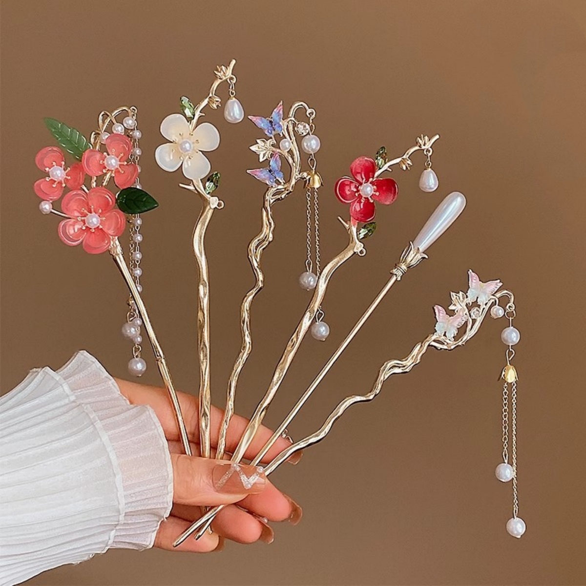 Jewelry Making With Beads - 2023 neue Blume Haarnadel Für Frauen