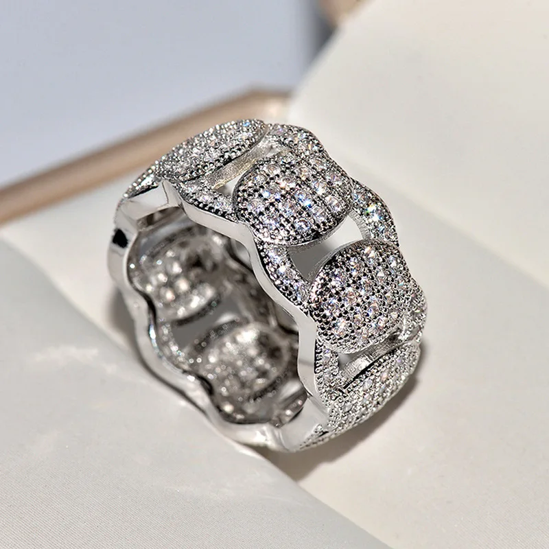 Elliptisches Design mit Zirkon – Jewelry Making Business Bewertung und Preis