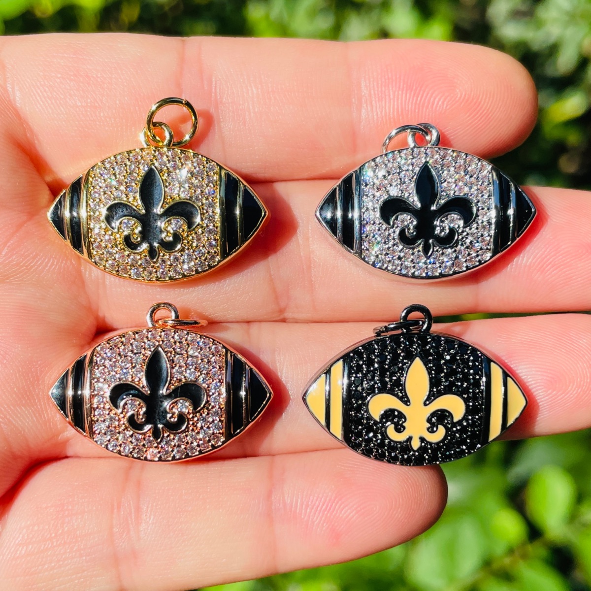 5 Stück Fleur De Lis New Orlea – Jewelry Making New Orleans Bewertung und Preis