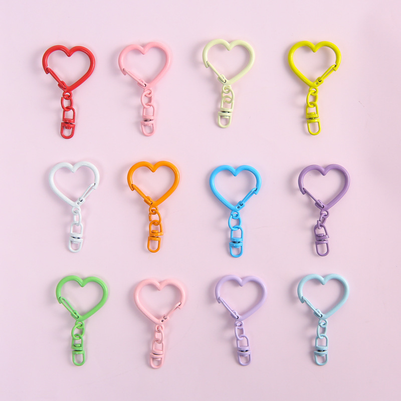 10 Stück bunte Herz-Karabinerv – Jewelry Making Jump Rings Bewertung und Preis