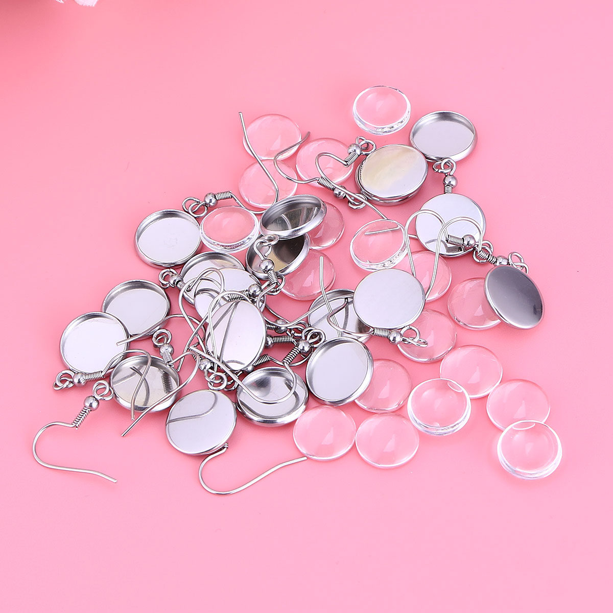 20 Stück Edelstahl-Ohrringhake – Jewelry Making For Birthday Party Bewertung und Preis