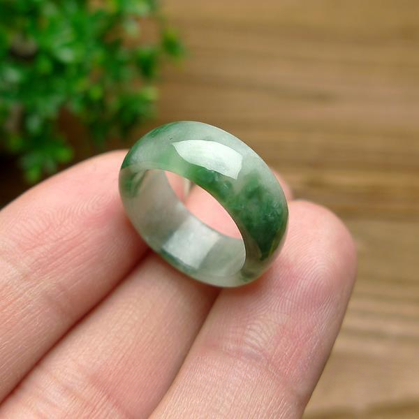 Grün Jade Ring Natürliche Edel – Jewelry Making Rings Bewertung und Preis