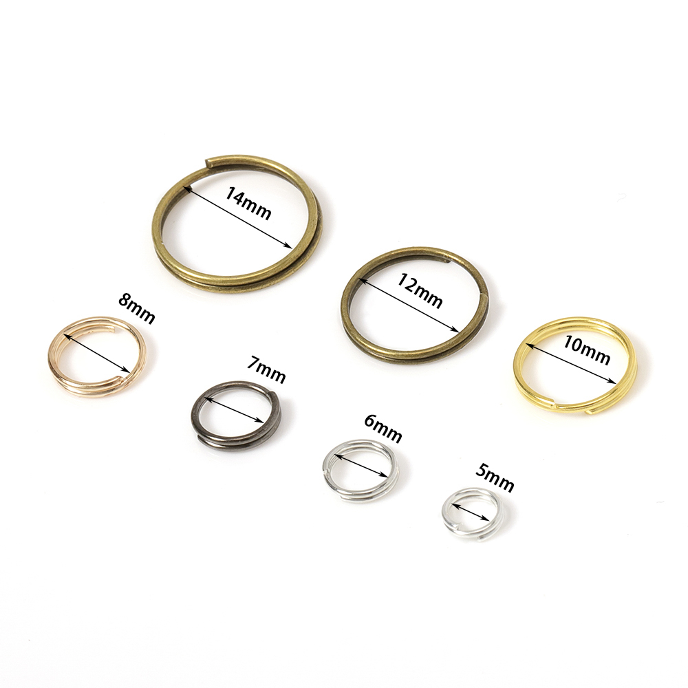 200 Stück 5-14mm Schlüsselring – Jewelry Making Jump Rings Bewertung und Preis