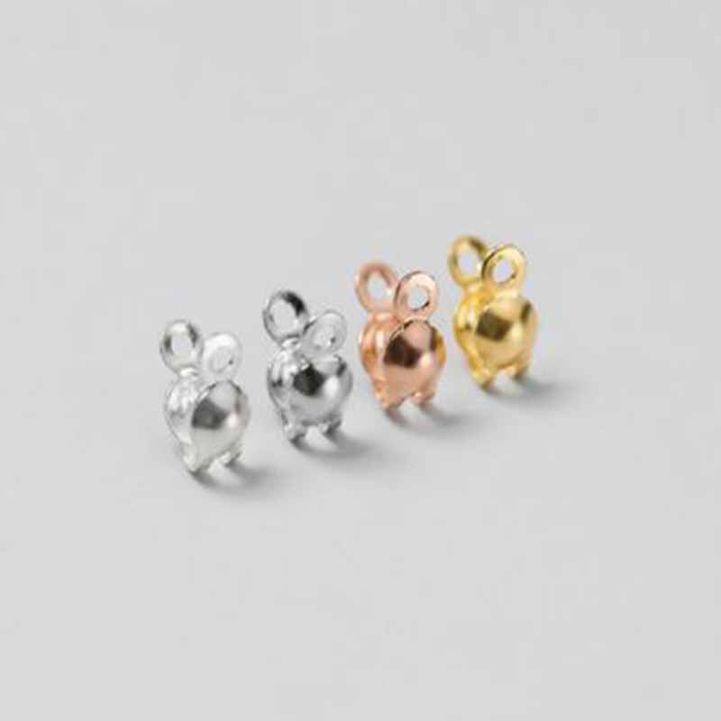 4 Stück Echte Reine 925 Sterli – Jewelry Making With Beads Bewertung und Preis
