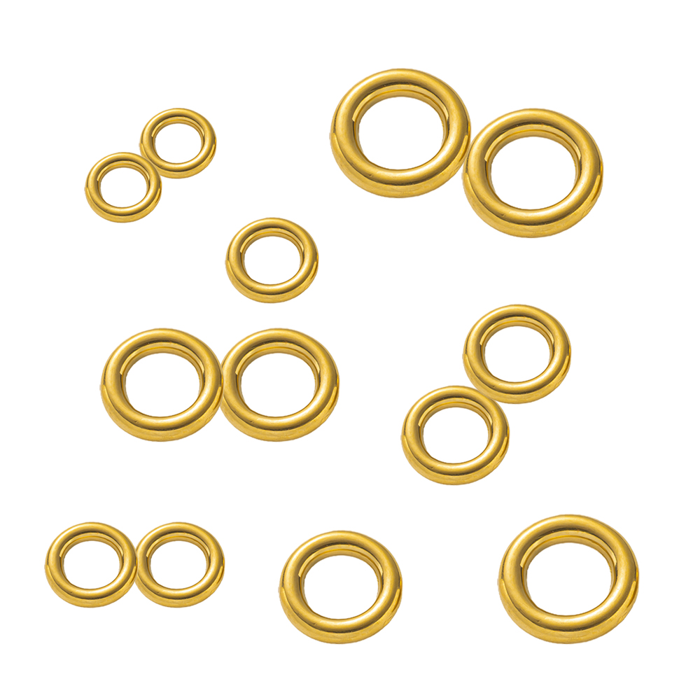 20 Stück Edelstahl Gelötete Ru – Jewelry Making Jump Rings Bewertung und Preis