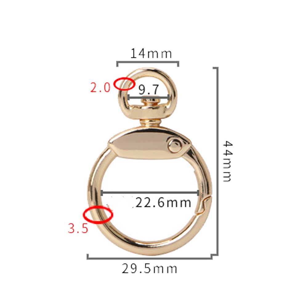 5 Stück/Set Metall-Federversch – Jewelry Making Jump Rings Bewertung und Preis