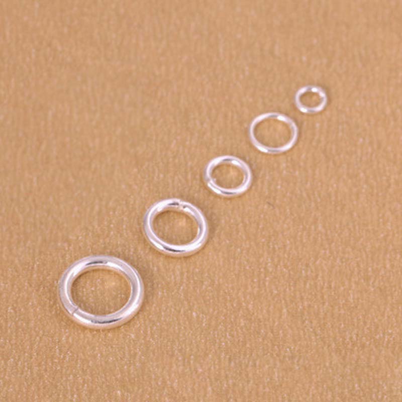 10 stücke Echte Reine Solide 9 – Jewelry Making Jump Rings Bewertung und Preis