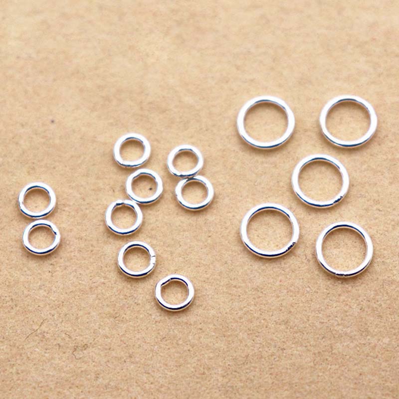 10 stücke Echte Reine Solide 9 – Jewelry Making Jump Rings Bewertung und Preis