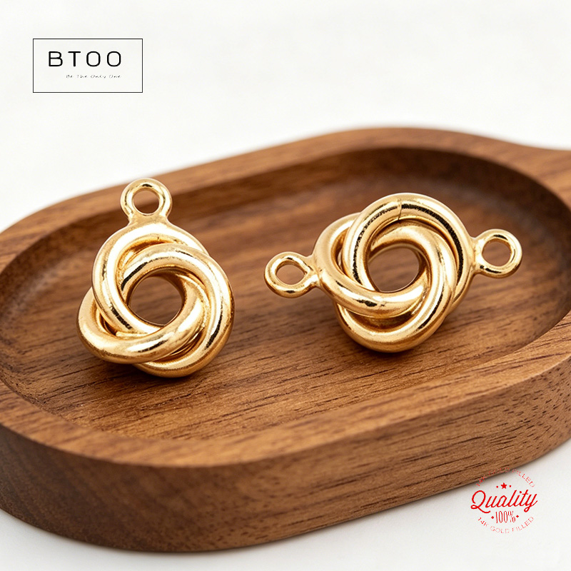 14K Goldgefüllter Liebesknoten – Jewelry Making Knots Bewertung und Preis