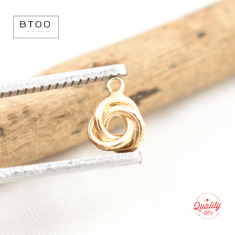 14K Goldgefüllter Liebesknoten – Jewelry Making Knots Bewertung und Preis