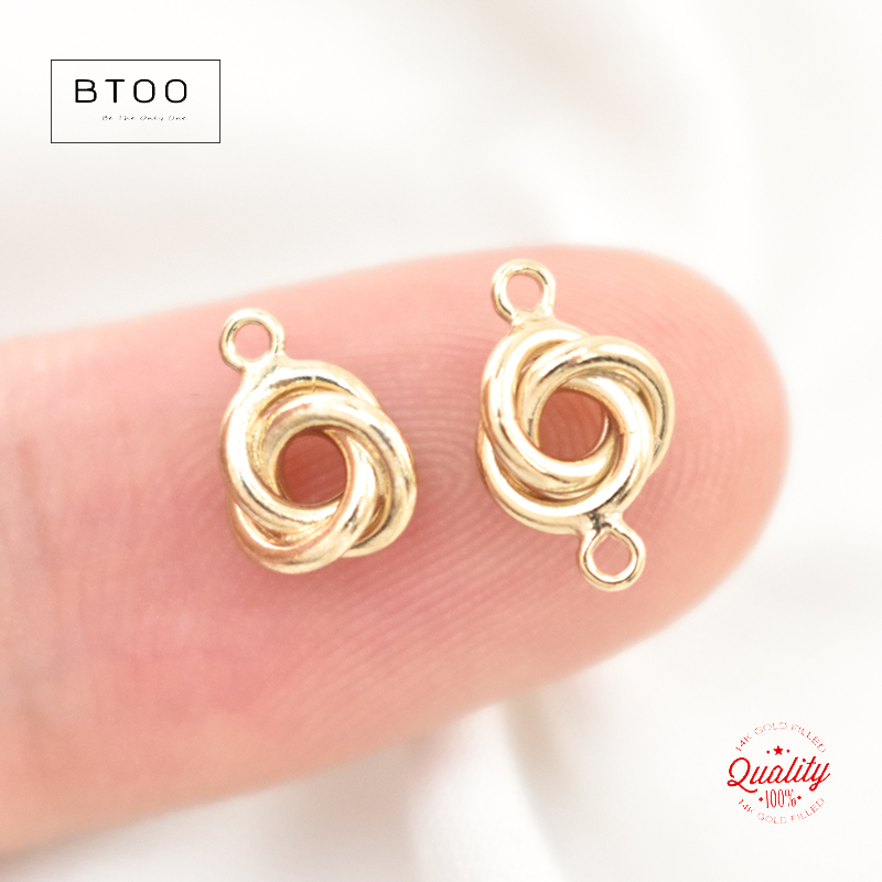 14K Goldgefüllter Liebesknoten – Jewelry Making Knots Bewertung und Preis