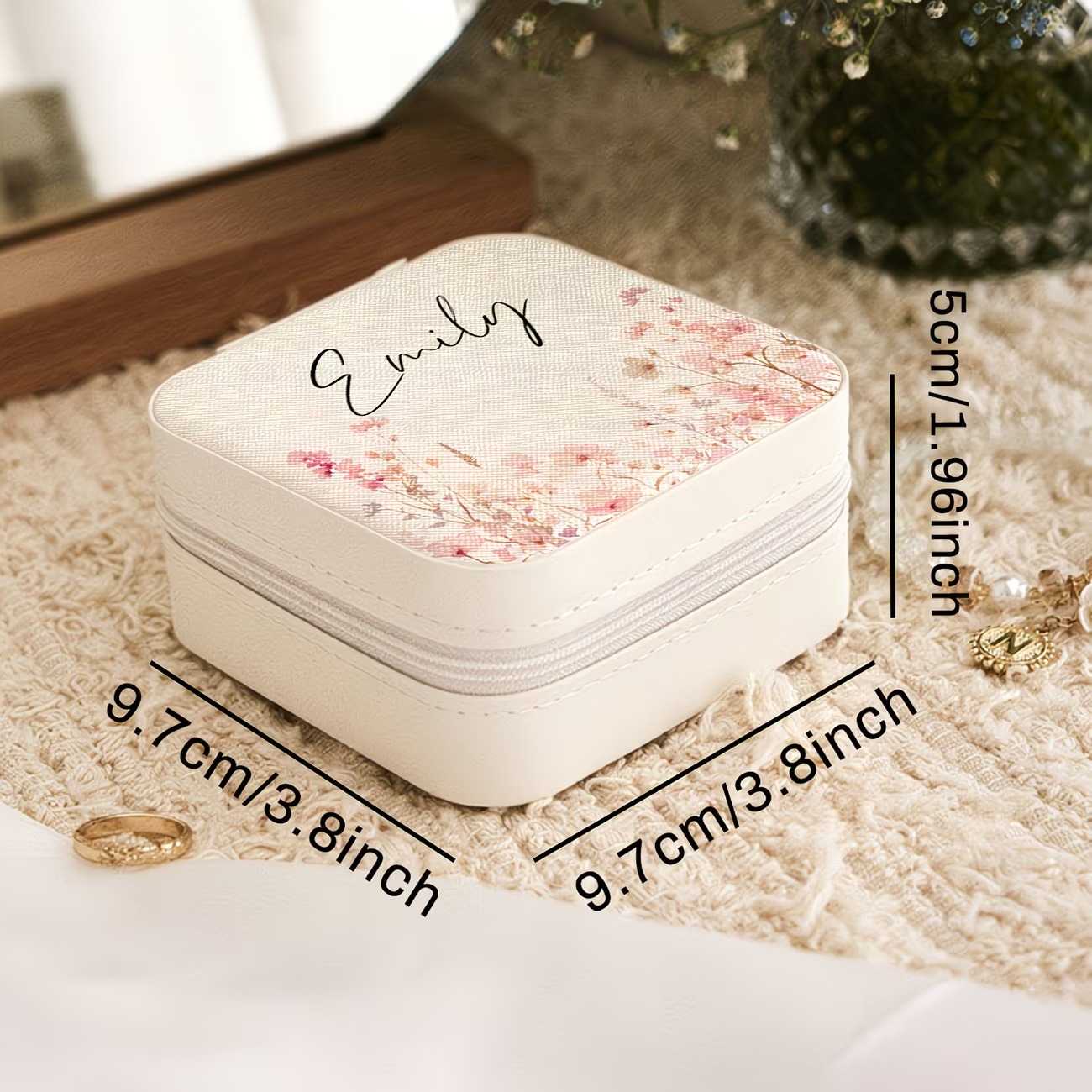 Maßgefertigte Beige Schmuckbox – Jewelry Making For Birthday Party Bewertung und Preis