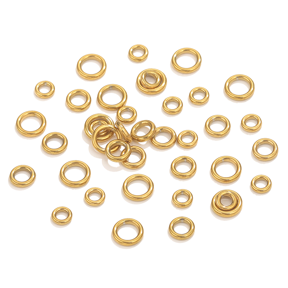 50 Stück Edelstahl O Ring verg – Jewelry Making Jump Rings Bewertung und Preis