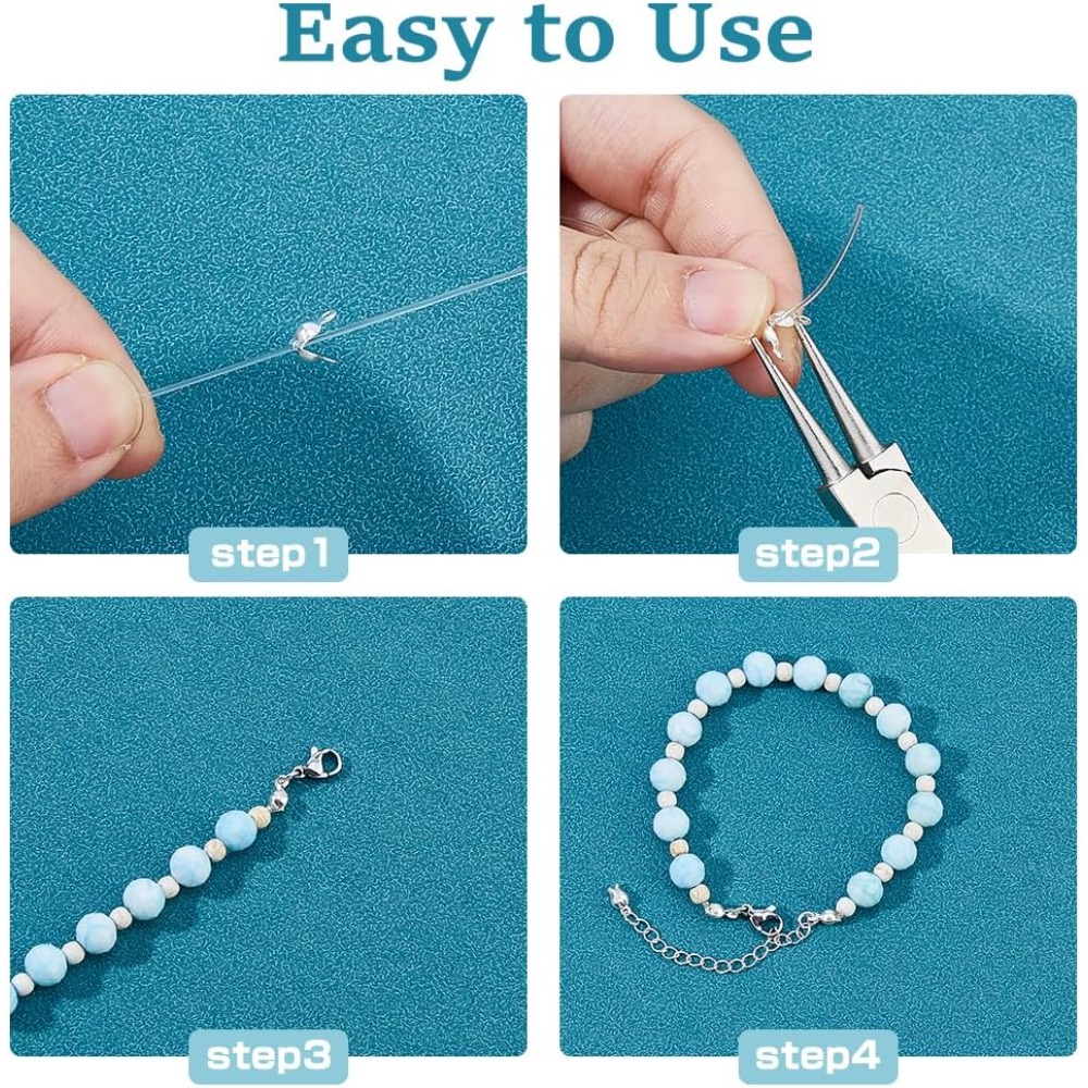 300 Stück 3,5 mm 304 Edelstahl – Jewelry Making Knots Bewertung und Preis