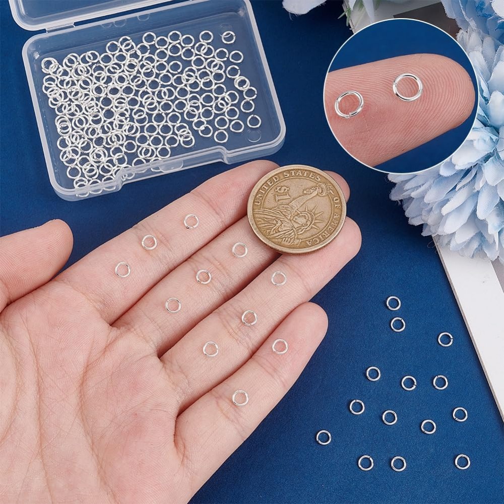 200 Stück 925 Sterling Silber  – Jewelry Making Jump Rings Bewertung und Preis