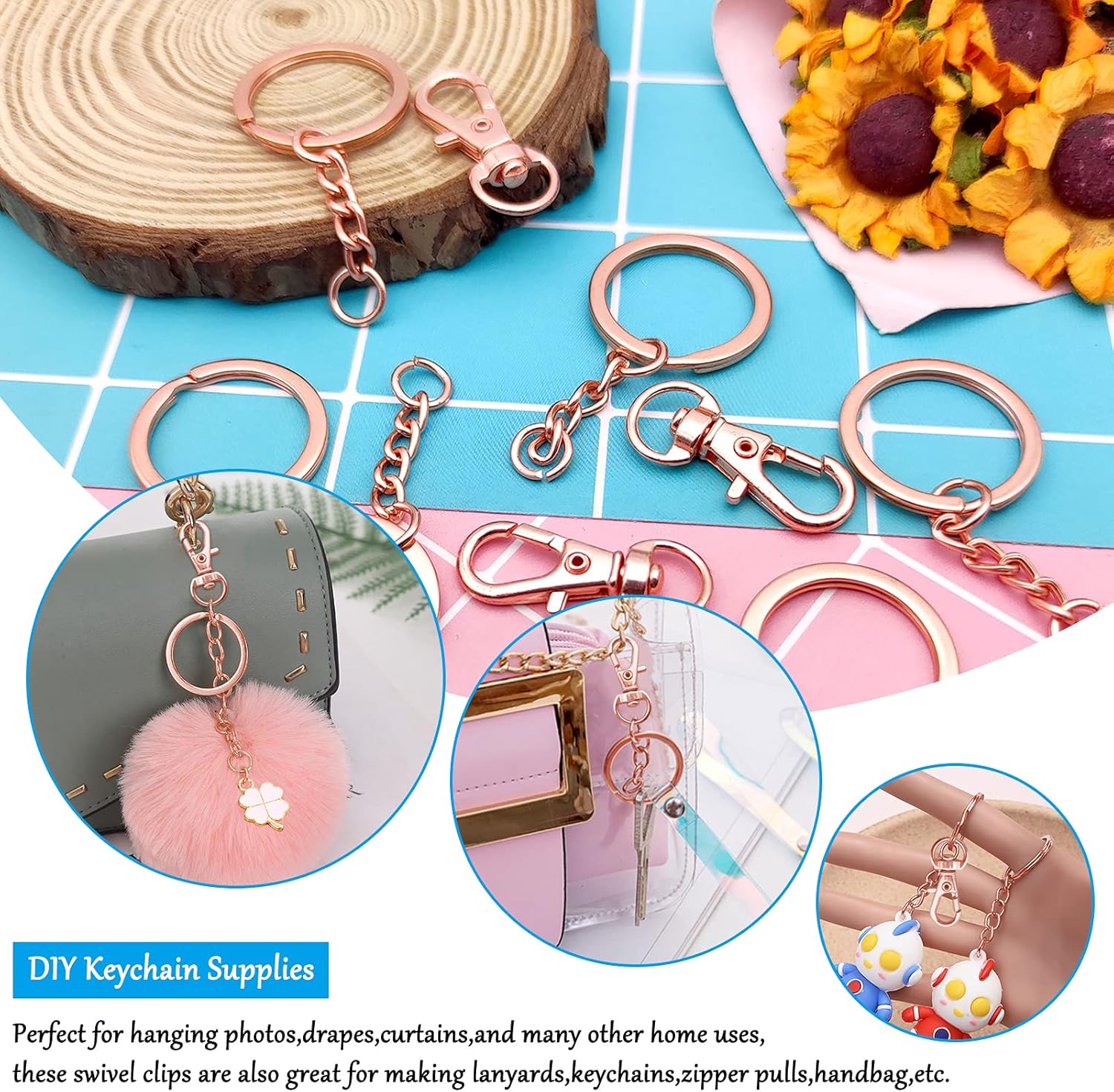 15/30 Set Drehbare Karabinerha – Jewelry Making Jump Rings Bewertung und Preis