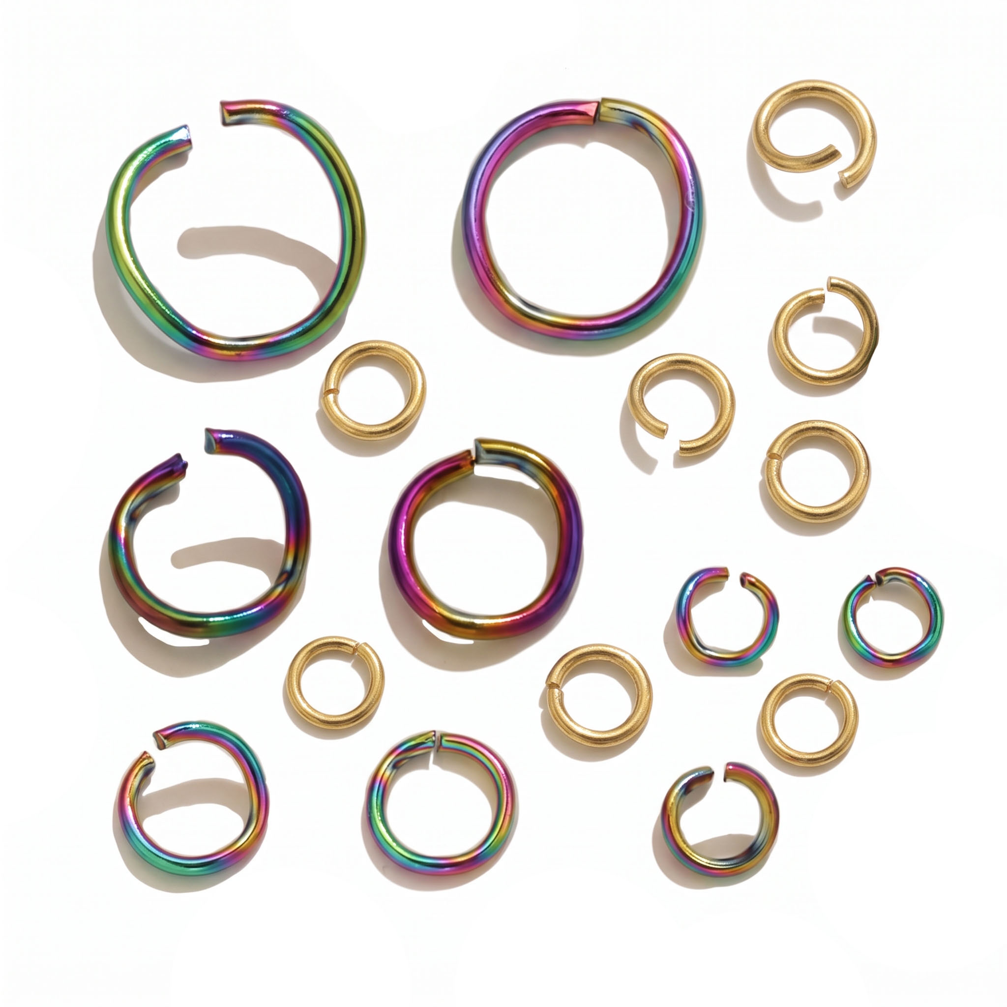 100 Stück Edelstahl-Sprengring – Jewelry Making Jump Rings Bewertung und Preis