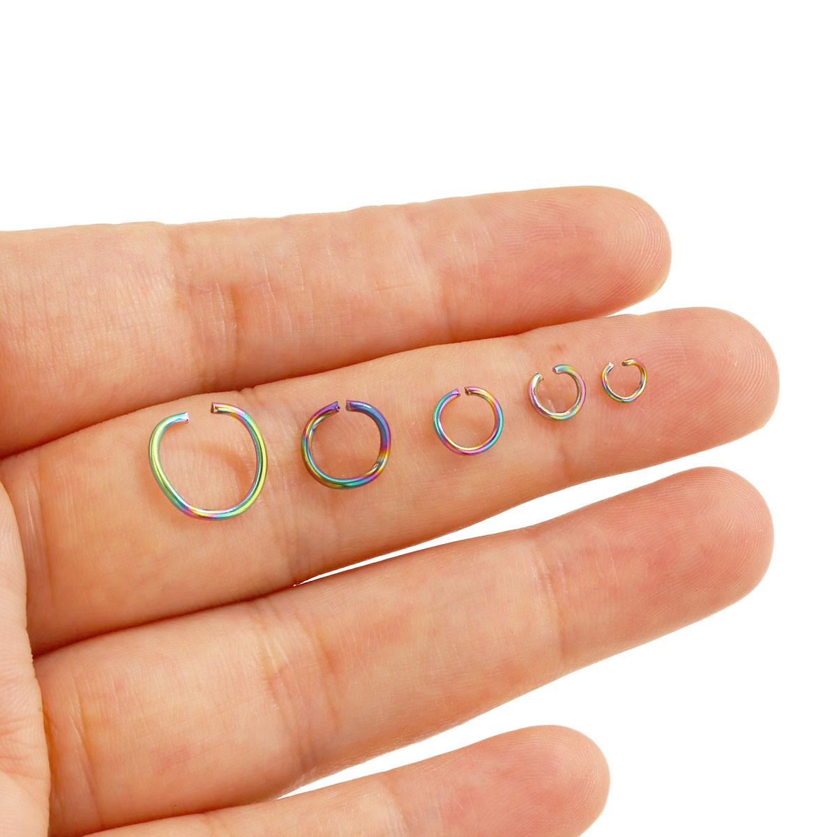100 Stück Edelstahl-Sprengring – Jewelry Making Jump Rings Bewertung und Preis