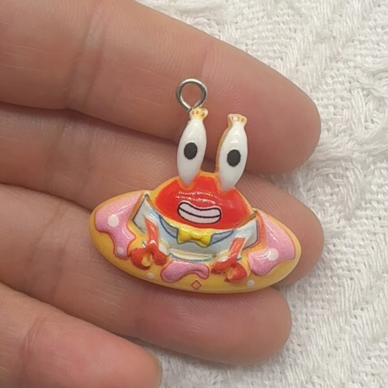 10 Stück Cartoon-Harzanhänger, – Jewelry Making For Birthday Party Bewertung und Preis