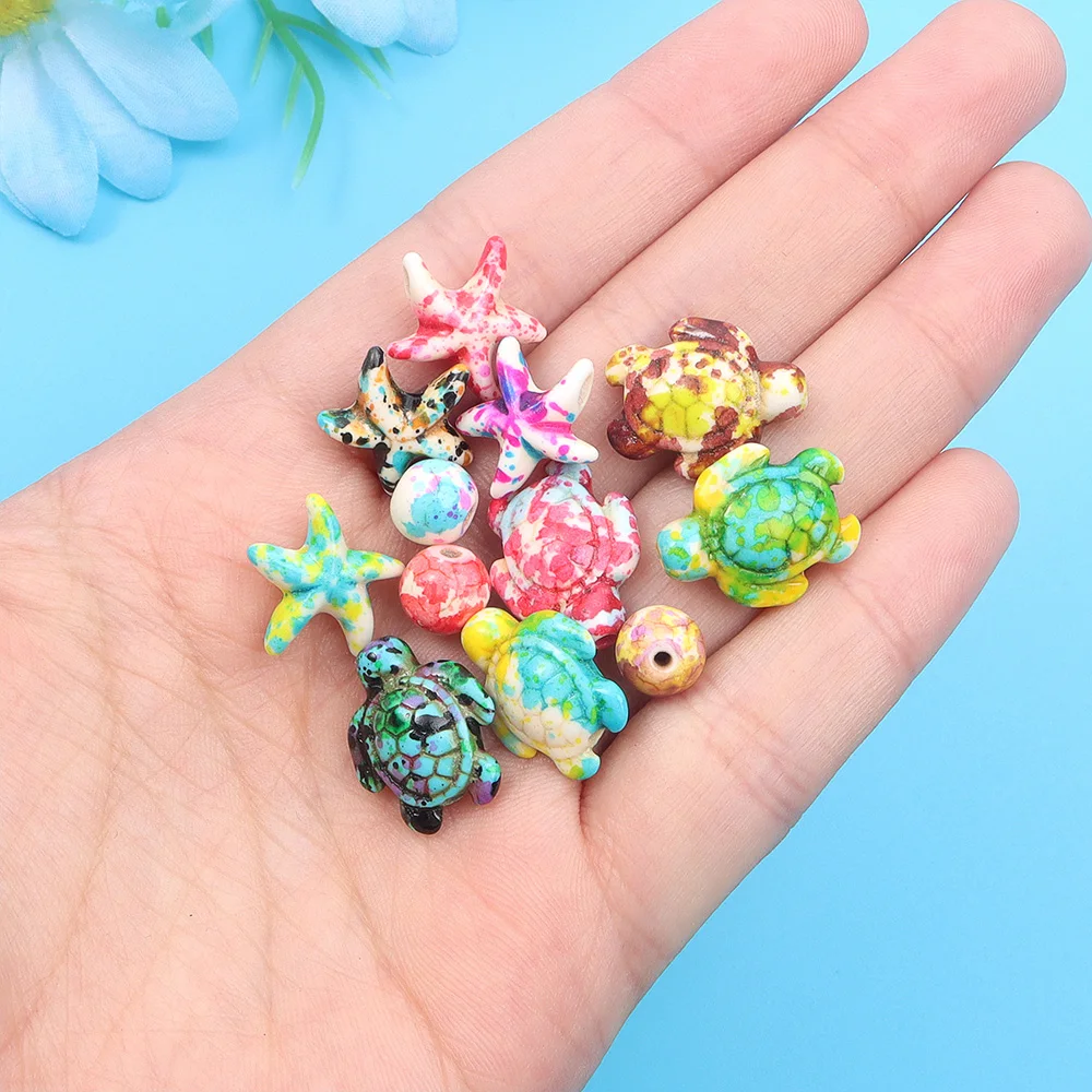 6/46/558 Stück mehrfarbiges Pe – Jewelry Making For Birthday Party Bewertung und Preis