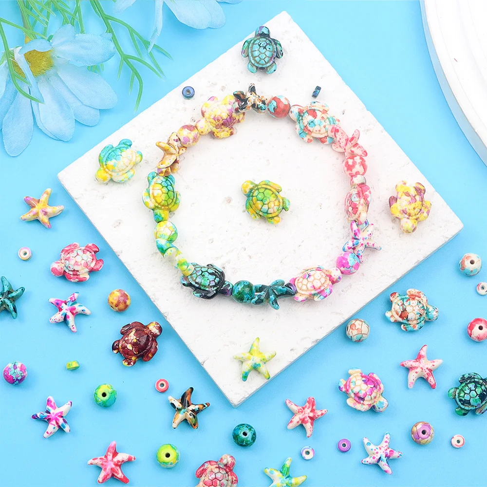 6/46/558 Stück mehrfarbiges Pe – Jewelry Making For Birthday Party Bewertung und Preis